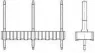 966835-3 AMP PCB Connection Systems