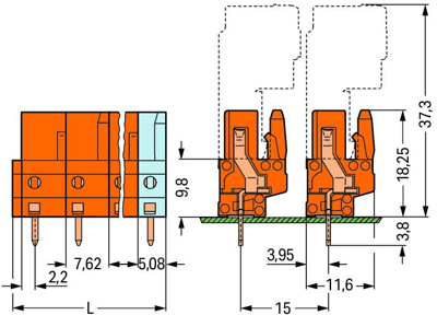 232-771/045-000 WAGO PCB Connection Systems Image 2