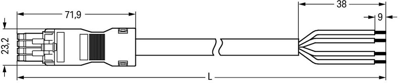 891-8994/106-107 WAGO Pre-assembled Connector Systems Image 2