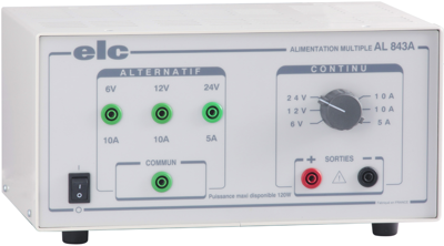 AL 843A ELC Labornetzteile und Lasten