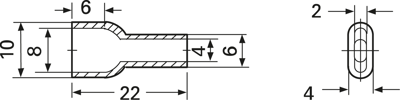 631-08240 HellermannTyton Isolierhülsen