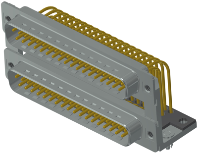 163A19519X CONEC D-Sub Steckverbinder Bild 1