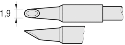 C245965 JBC Soldering tips, desoldering tips and hot air nozzles Image 2