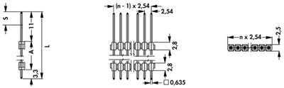 10051034 Fischer Elektronik PCB Connection Systems Image 3