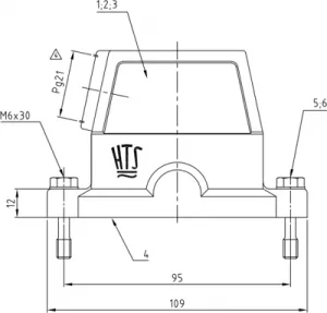 4-1102714-5 AMP Housings for HDC Connectors