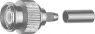 TNC Stecker 50 Ω, RD-316, Crimp/Crimp, gerade, 100023708