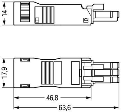 890-103 WAGO Gerätesteckverbinder Bild 2