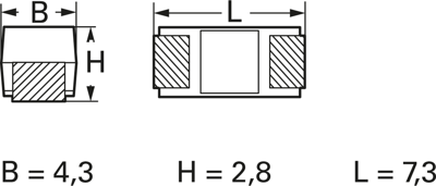 T491D107K016AT Kemet Tantalum Capacitors Image 2