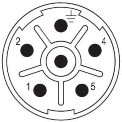 1170350000 Weidmüller Sensor-Aktor Rundsteckverbinder