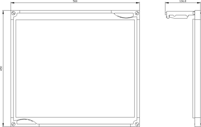 8GK4501-3KK23 Siemens Accessories for Enclosures Image 2