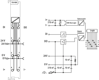 753-1630 WAGO Interfacesteckverbinder, Bus Steckverbinder Bild 3