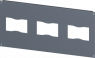 SIVACON, Boden, mit Ausschnitten für Flansche, IPXX, T: 600 mm, B: 1000 mm, 8MF10062UB520