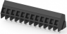 Leiterplattenklemme, 12-polig, RM 5.08 mm, 0,05-3 mm², 17.5 A, Käfigklemme, schwarz, 1-1546074-2