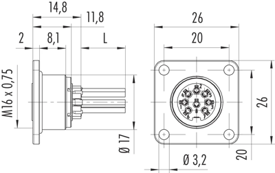 09 0112 782 04 binder Sensor-Aktor Kabel Bild 2