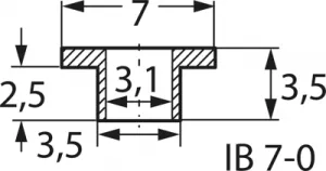 IB 7 Austerlitz Isolierbuchsen