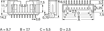 2,5 MSFW/O 02 Lumberg PCB Connection Systems Image 2