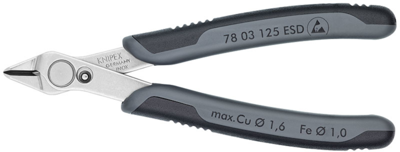 78 03 125 ESD Knipex Seitenschneider, Vornschneider