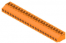 Leiterplattenklemme, 22-polig, RM 5.08 mm, 0,08-6,0 mm², 20 A, Schraubanschluss, orange, 2432110000