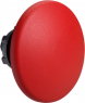 Drucktaster, unbeleuchtet, tastend, Bund rund, rot, Frontring schwarz, Einbau-Ø 22 mm, ZB5AR416