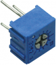 Cermet-Trimmpotentiometer, 100 Ω, 0.5 W, THT, oben, 3362P-1-101LF