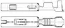 Buchsenkontakt, 0,5-1,0 mm², AWG 20-17, Crimpanschluss, vergoldet, 929027-1