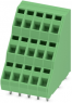 Leiterplattenklemme, 15-polig, RM 5.08 mm, 0,2-2,5 mm², 12 A, Federklemmanschluss, grün, 1891302