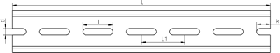 HS-HUT-01-25-52-214 HStronic Hutschienen