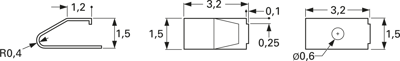 FCB-03CG1532015B-AU-SMD MTC Kontaktfederstreifen