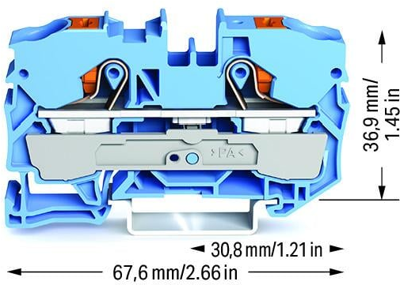 2210-1204 WAGO Reihenklemmen Bild 2