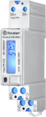 Energiezähler, 1-phasig, LCD, 7M.24.8.230.0001