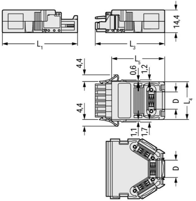 734-605 WAGO Terminals Accessories Image 2