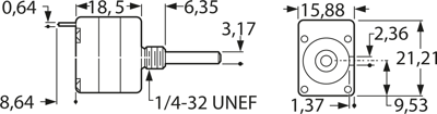 ENC1J-D28-L00128L Bourns Electronics GmbH Motion Sensors Image 2