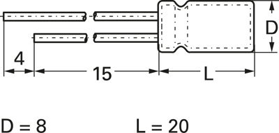 ZRC00PE1021ATNL Vishay Elektrolyt Kondensatoren Bild 2