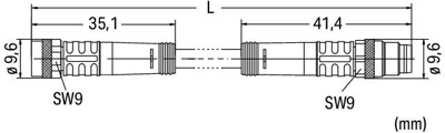 756-5201/030-004 WAGO Sensor-Aktor Kabel Bild 2