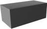 Aluminium Gehäuse, (L x B x H) 89 x 211 x 108 mm, schwarz (RAL 9005), IP20, RM2U0804VBK