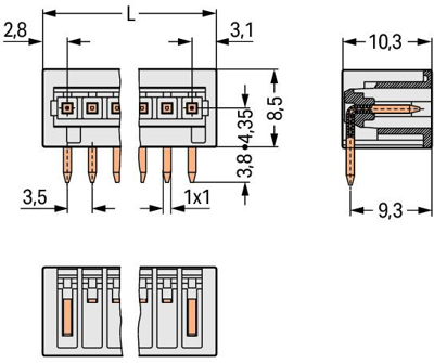 734-165 WAGO PCB Connection Systems Image 2