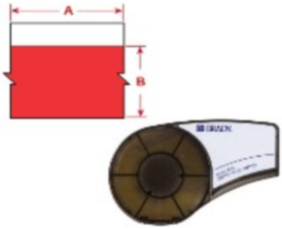 M21-375-595-RD Brady Farbrollen, Schriftbänder