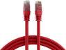 Patchkabel, RJ45-Stecker, gerade auf RJ45-Stecker, gerade, Cat 6A, U/UTP, PVC, 0.25 m, rot