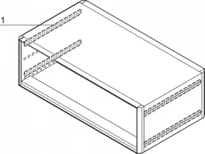 24571-338 SCHROFF Accessories for Enclosures