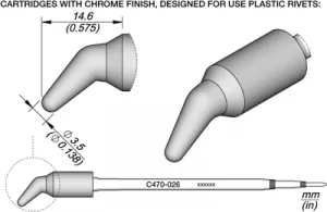 C470026 JBC Soldering tips, desoldering tips and hot air nozzles