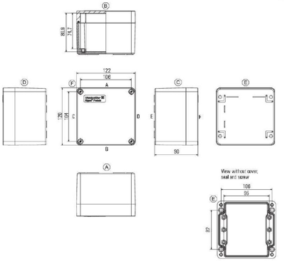 1305870000 Weidmüller General Purpose Enclosures Image 2