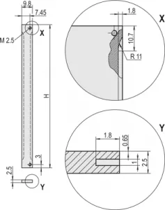 30846-864 SCHROFF Accessories for Enclosures