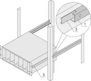 24562-455 SCHROFF Gehäusezubehör