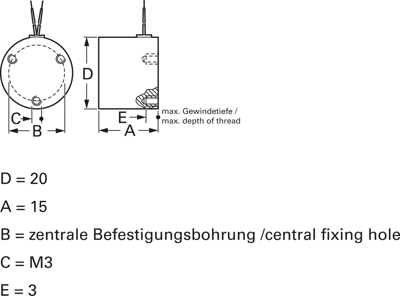 HT-D20-F-24VDC 100% ED Kendrion Kuhnke Haftmagnete Bild 3