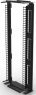 Varistar CP Luftabschottungsblende, Breite 800 mm,Bürstenleiste/Kabelfingern, RAL 7021, 42HE, 2000H