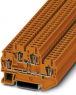 Doppelstock-Zugfederklemme, Federzuganschluss, 0,08-4,0 mm², 22 A, 6 kV, orange, 3035373