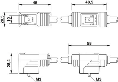 1458208 Phoenix Contact Sensor-Actuator Cables Image 2