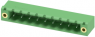 Stiftleiste, 9-polig, RM 5.08 mm, abgewinkelt, grün, 1776579