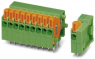 Leiterplattenklemme, 29-polig, RM 2.54 mm, 0,14-0,5 mm², 6 A, Federklemmanschluss, grün, 1810874
