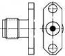 OS 2.9 Buchse 50 Ω, Lötanschluss, gerade, 1060031-1